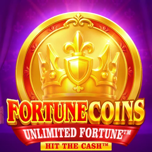 Artwork labelled Fortune Coins Unlimited Fortune